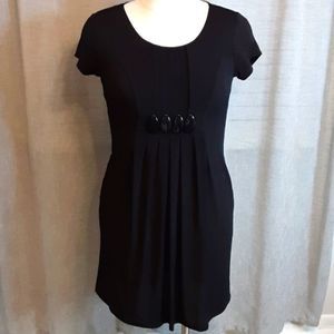 True Envy Black Slip on Dress